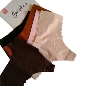 Grankee- set 5 new woman's breathable seamless thong panties- size M - for $ 30